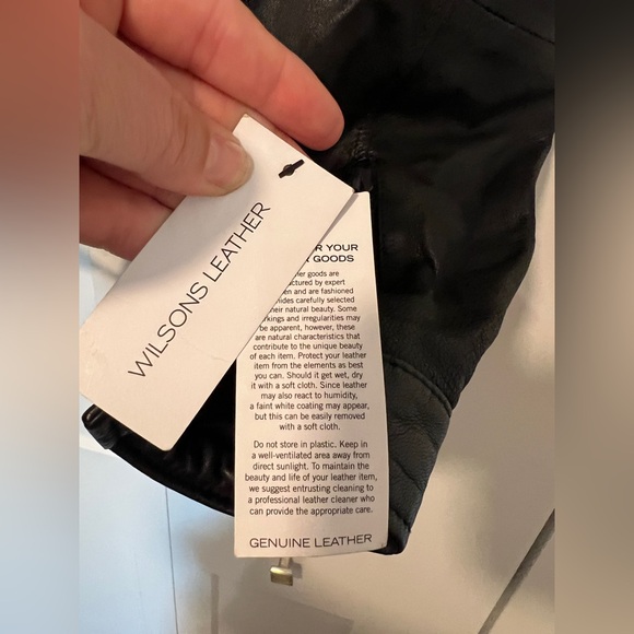 WILSONS LEATHER Cropped Moto Jacket - Picture 5 of 8